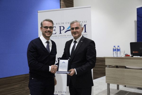 Ambassador Burak Akçapar, General Director of the Office for Conflict Resolution and Crisis Management, was a guest at SEPAM