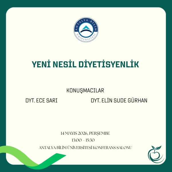 Yeni Nesil Diyetisyenlik