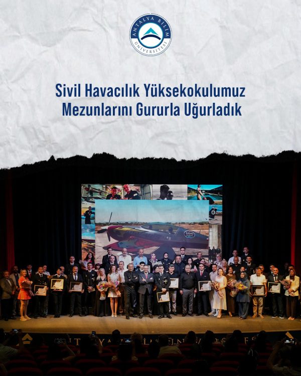 We Proudly Bid Farewell to the Graduates of Our School of Civil Aviation