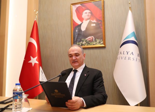 Bilim, Sanayi ve Teknoloji Bakanı Sn. Faruk Özlü Üniversitemizde