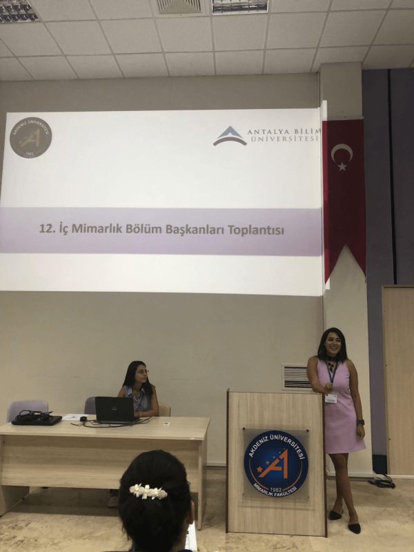 Antalya Bilim Üniversitesi ve Akdeniz Üniversitesi iş birliği ile 12. İç Mimarlık Bölüm Başkanları Toplantısı (İBBT) gerçekleştirildi.