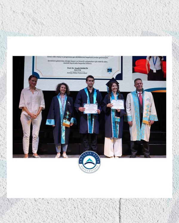 Antalya Bilim Üniversitesi Mezunlarını Yeni Kariyer Yolculuklarına Uğurladı
