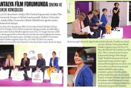 Antalya Film Forumunda Sinema ve Hukuk Konuşuldu