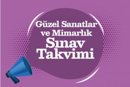 GMSF 2019-2020 Bahar Dönemi Final Sınav Takvimi