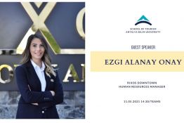 Human Resources Management: Mrs. Ezgi Alanay Onay